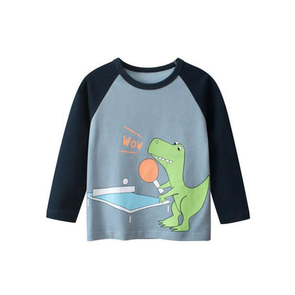 Children's Backing Shirt Long Sleeve Tee