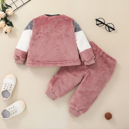 Baby Clothing Sweatshirt Two-Piece Set