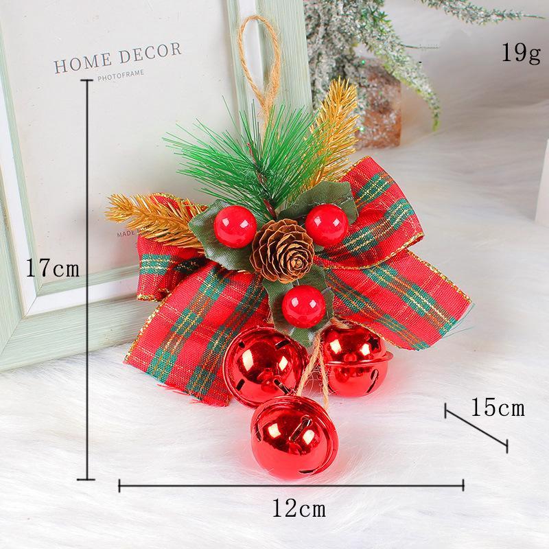 Christmas Bell Christmas Tree Bow Ornaments Decoration