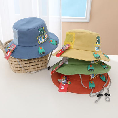 Children's Dinosaur Foot Sunshade Mesh Hat