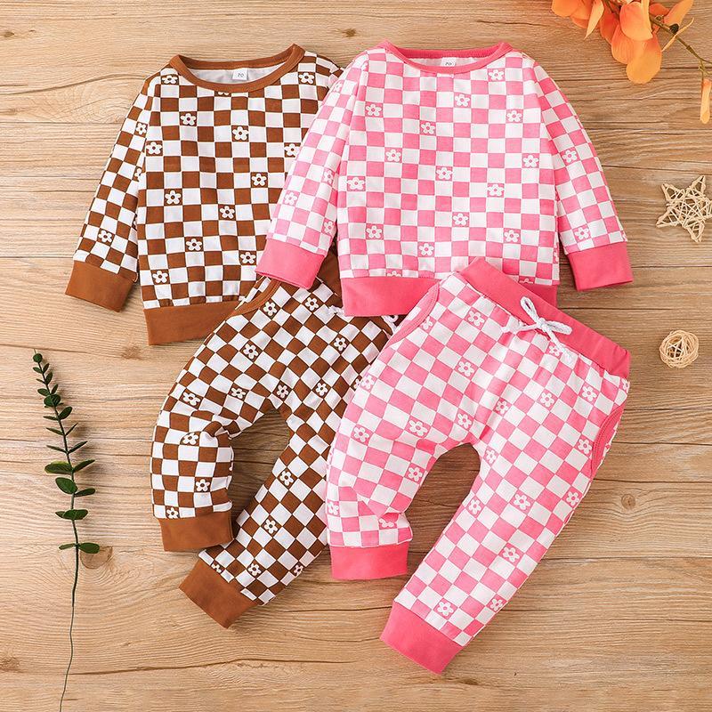 Crewneck Turtleneck Long Sleeve Jacket Pants Set