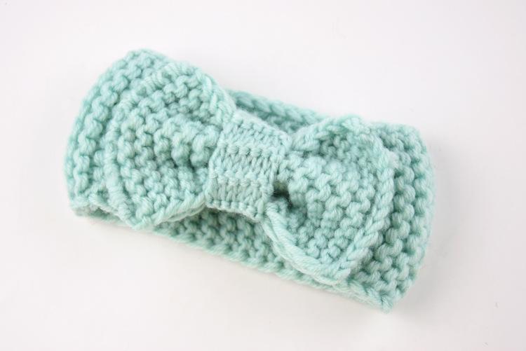 Kids Knitted Bow Hair Tape
