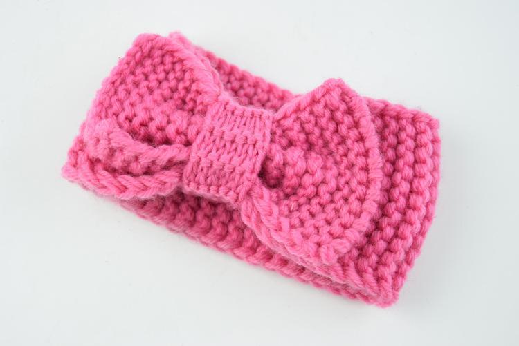 Kids Knitted Bow Hair Tape
