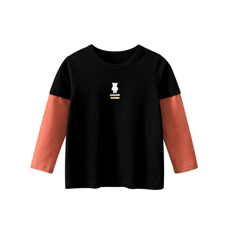 Children's Backing Shirt Baby's Long Sleeve Tee