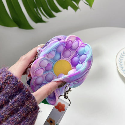 Colorful Decompression Toy Coin Purse