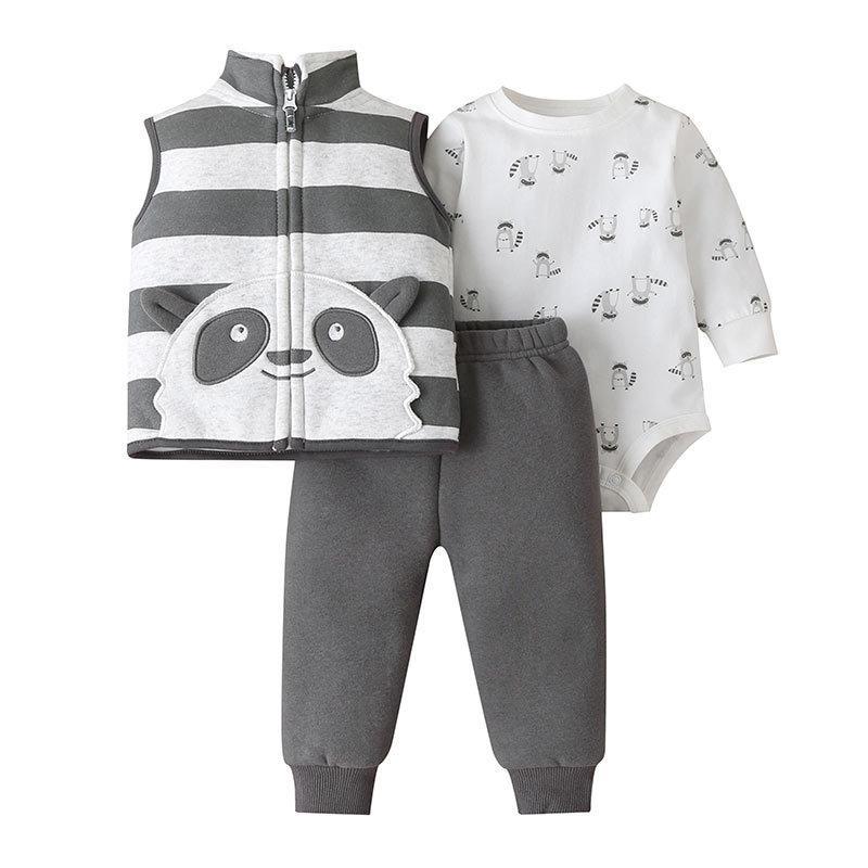 Baby's Coat Three-Piece Climbing Suit
