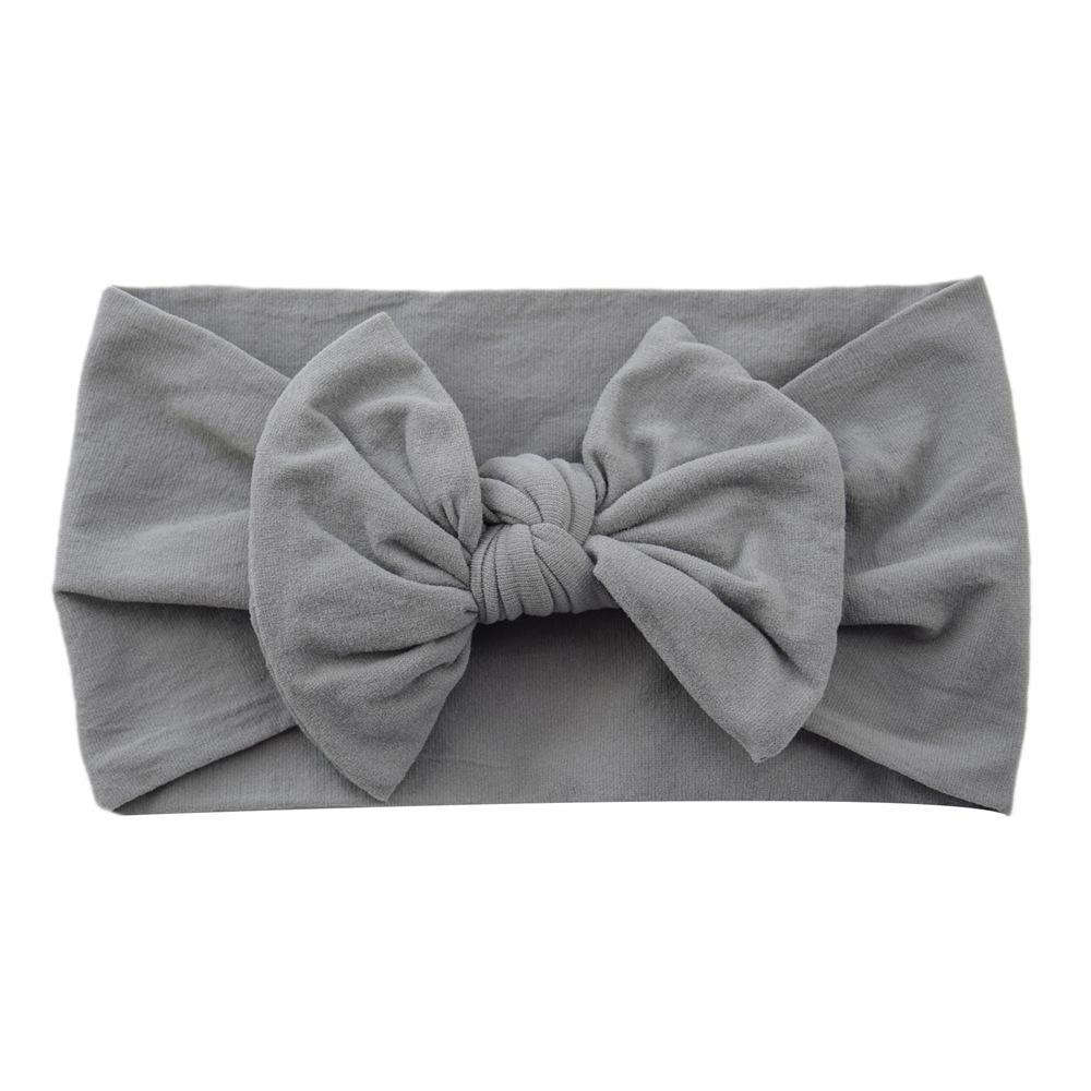 Children's Hair Accessories Nylon Bow Hair Band