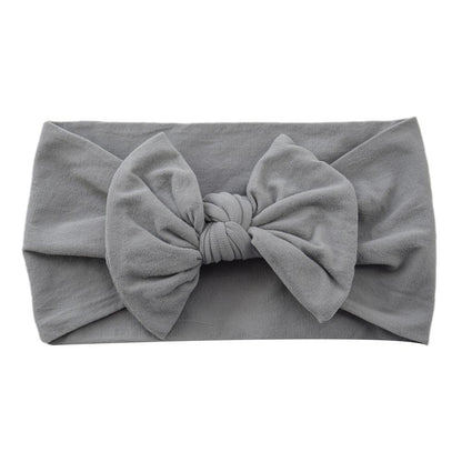 Children's Hair Accessories Nylon Bow Hair Band