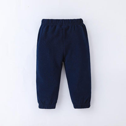 Baby's Striped Long Sleeve Tee Pants Jacket Set of Three