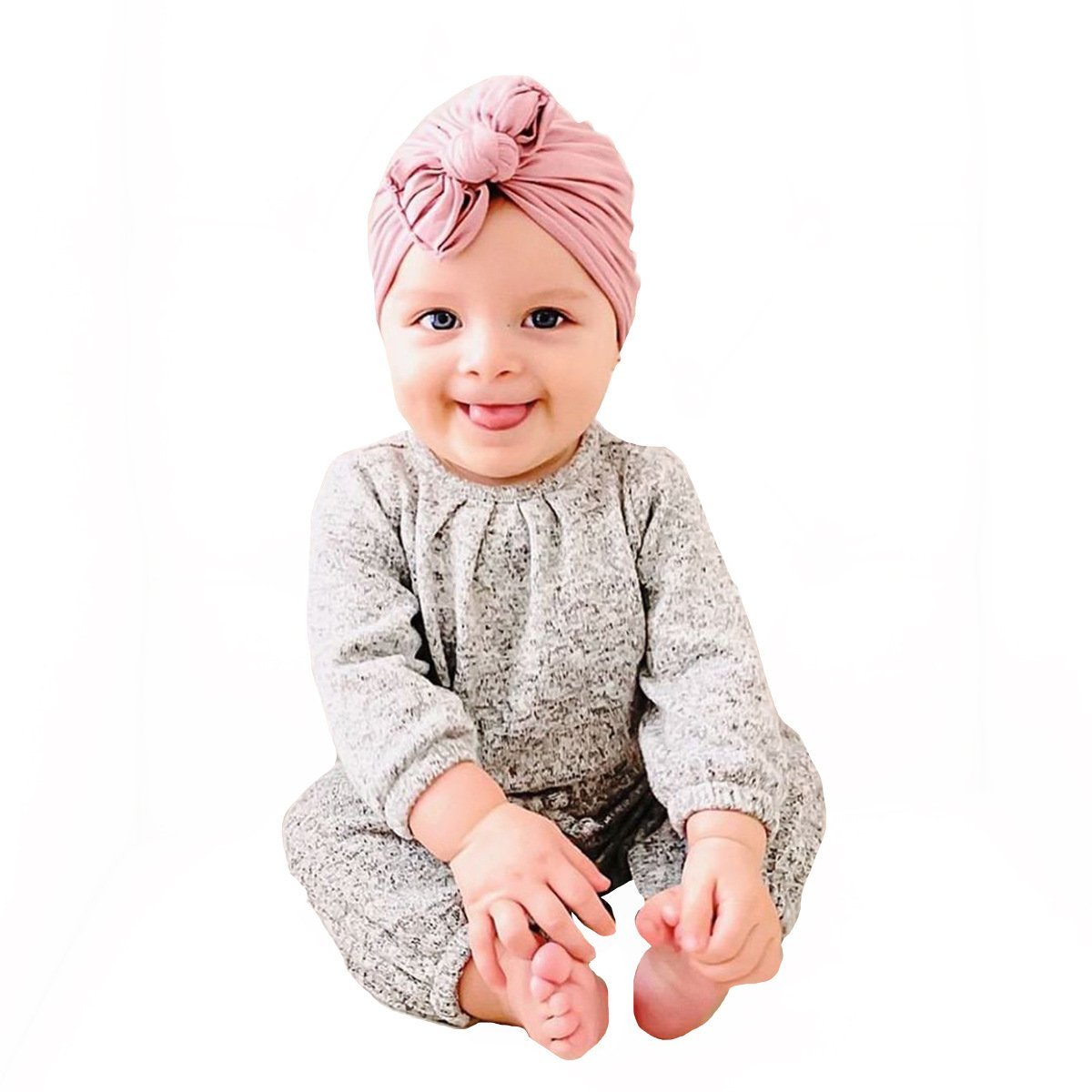 Children's Pleated Bow Hat