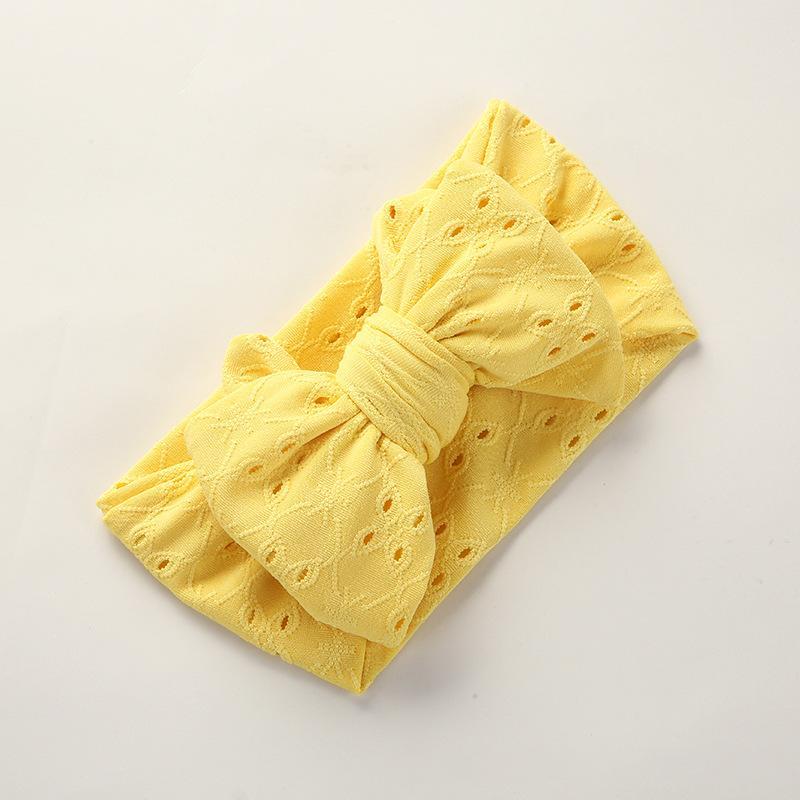 Children's Hand Embroidered Bow Hair Tape