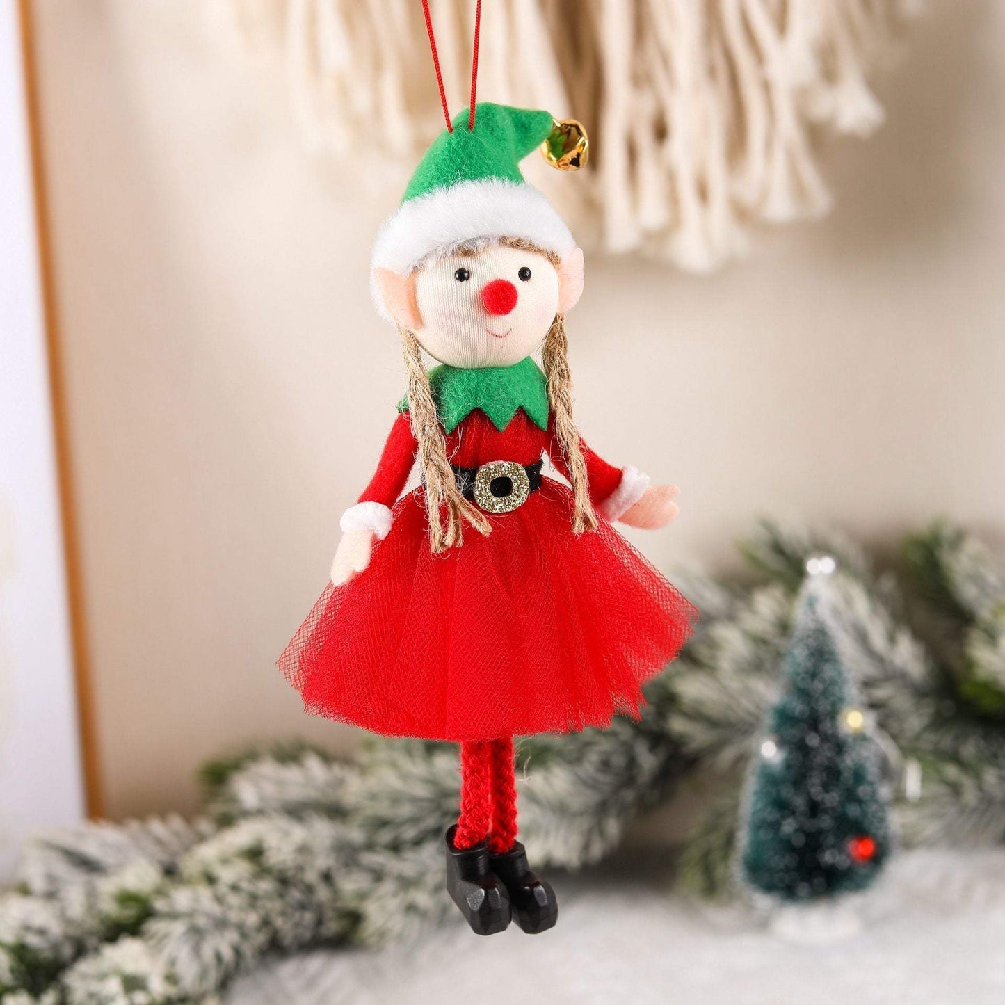 Elf Doll Pendant Christmas Tree Decoration Ornaments