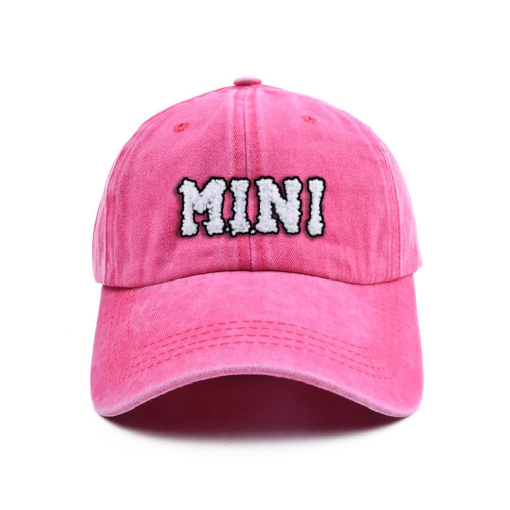 Children's MINI adults' MAMA Letter Baseball Cap