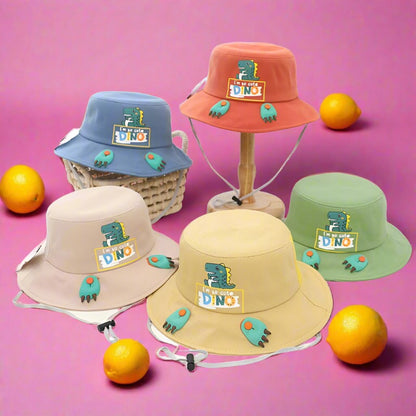 Children's Dinosaur Foot Sunshade Mesh Hat