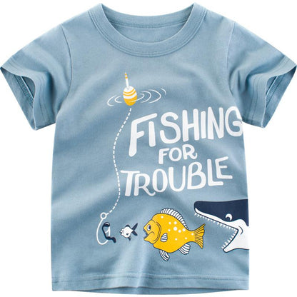 Boys' short sleeve T-shirt
