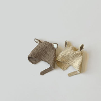 Baby Hat Bunny Ear Knit Wool Hat