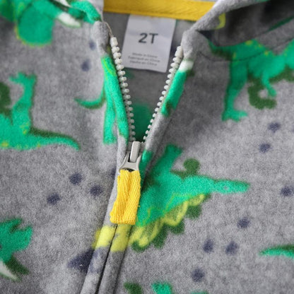 Children's Long Sleeve Zip Hooded Jacket