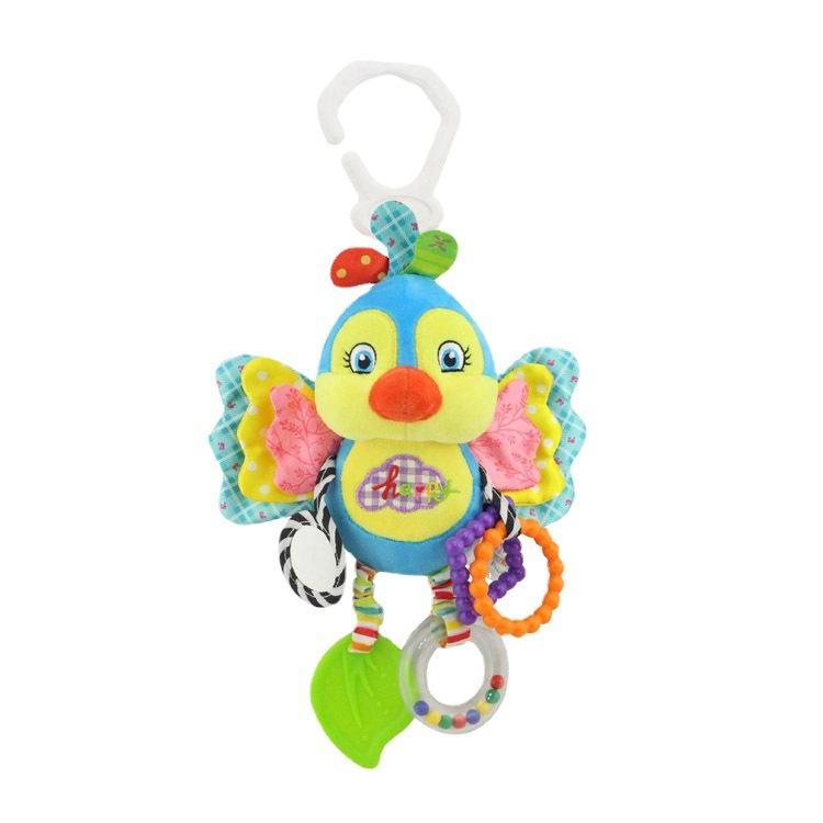 Baby Bed Animal Rattle Plush Toy