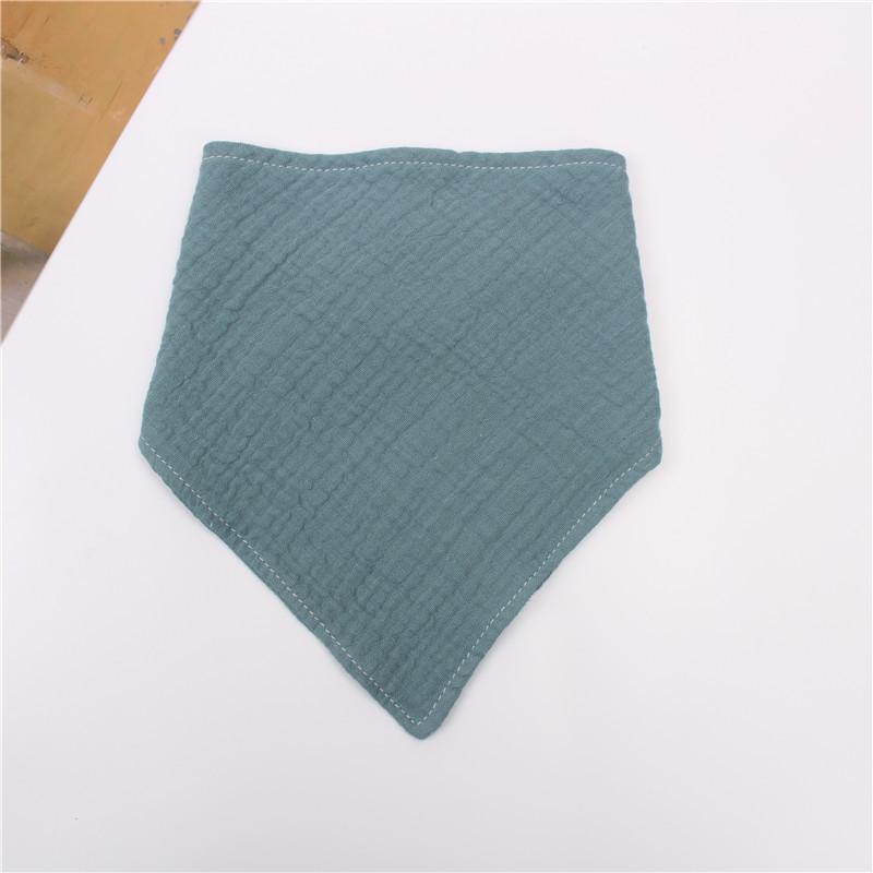 Children's Gauze Cotton Triangle Saliva Towel Baby Bib
