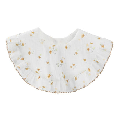 Baby Unisex Rainbow Love heart Polka dots Print Baby Bibs