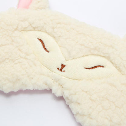 Lamb Hair Cartoon Eyeshade