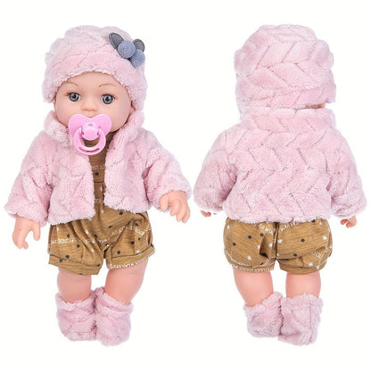 12-inch Lifelike Silicone To Comfort Simulated Reborn Baby Doll