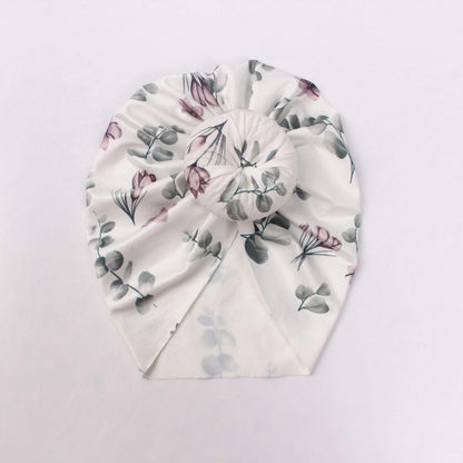 Children's Print Donut Head Band Baby Headscarf