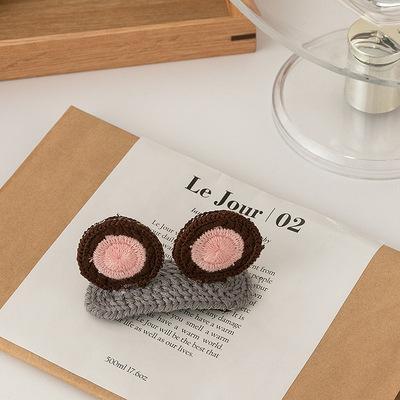 Girl's Sweet Wool Stereo Hairpin