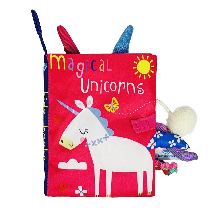 Baby Cloth Book, Stereoscopic Tail Can't Tear Books Toys