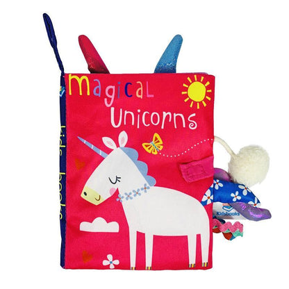 Baby Cloth Book, Stereoscopic Tail Can't Tear Books Toys