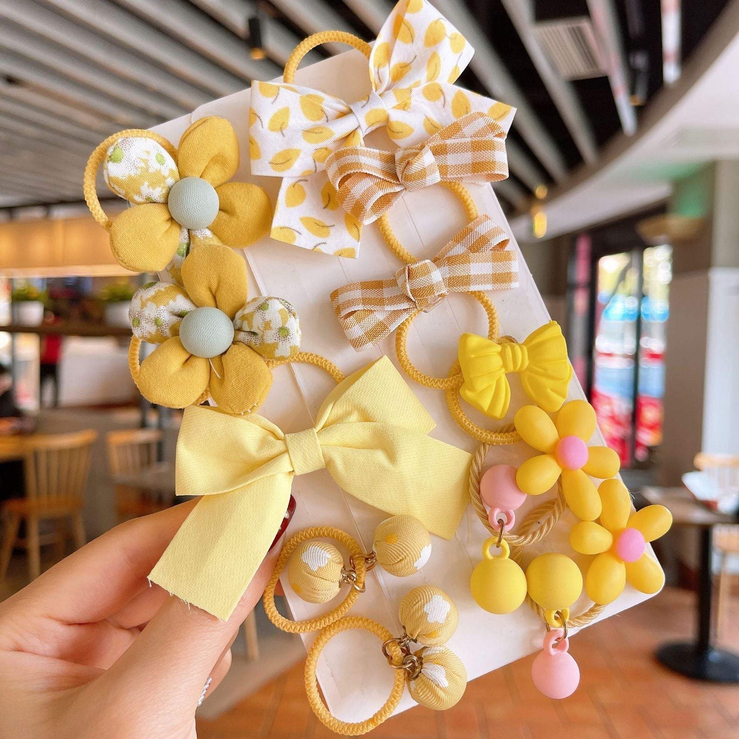 Children's Rubber Band Set Cartoon Butterfly Ligation Rubber Band
