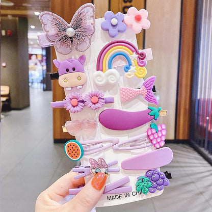 Children's Hairpin Set Colorful Hair Accessories