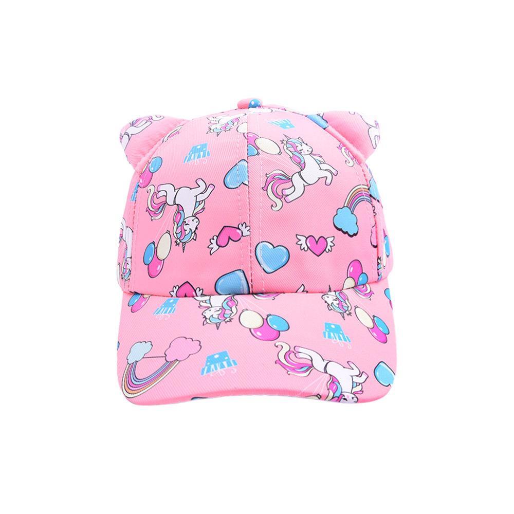 New Children's Unicorn Printed Baseball Cap