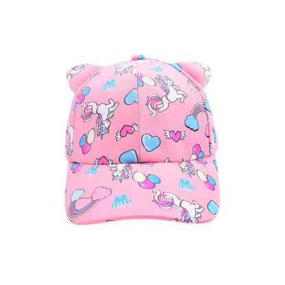 New Children's Unicorn Printed Baseball Cap