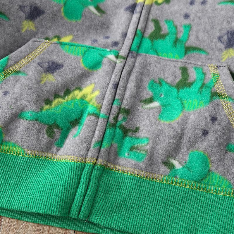 Children's Long Sleeve Zip Hooded Jacket