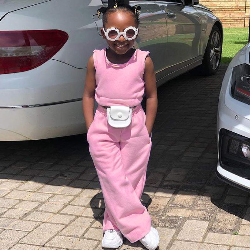 Girls' Casual Sleeveless Vest