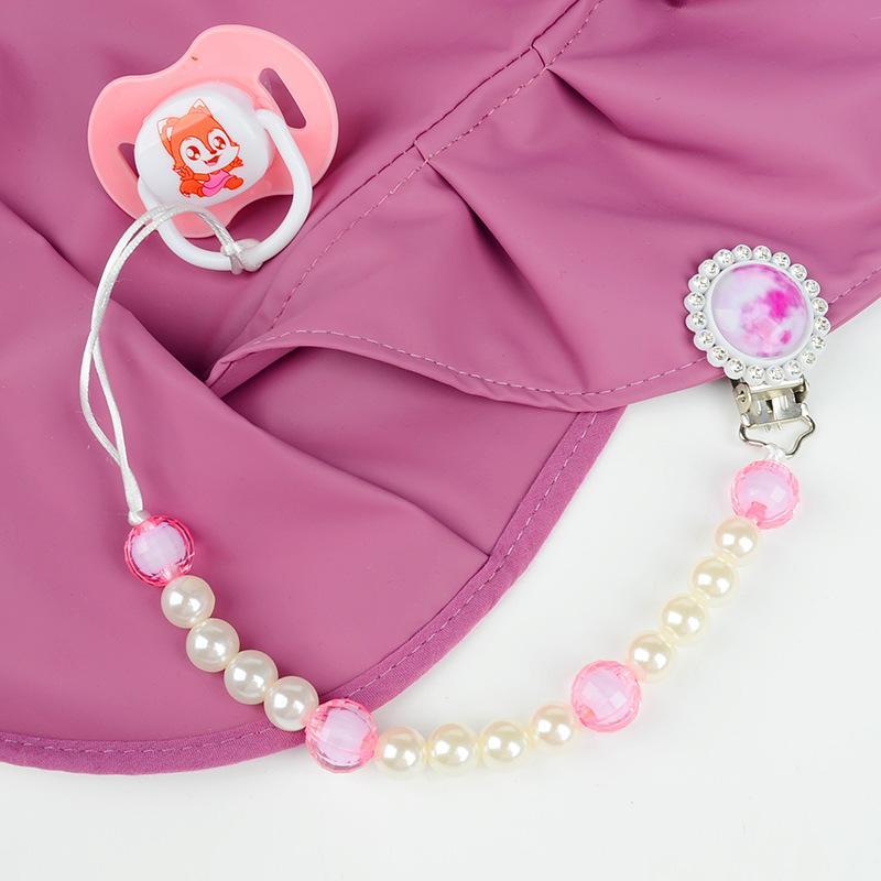 Luminous Nipple Clip Hand-woven Beads Anti-falling Chain