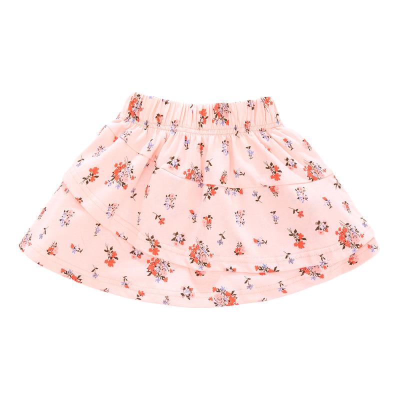 Short Skirt Knitted Cotton Girls' Short Skirt