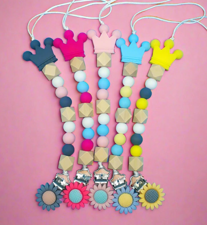 Baby Silicone Pacifier Clip Toy Anti-falling Chain