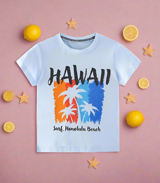 Boys cartoon crew neck T-shirt