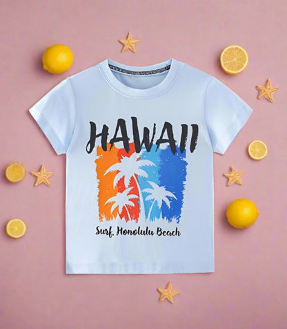 Boys cartoon crew neck T-shirt