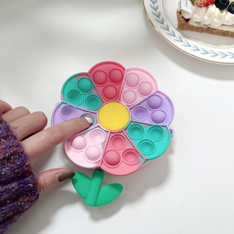 Colorful Decompression Toy Coin Purse