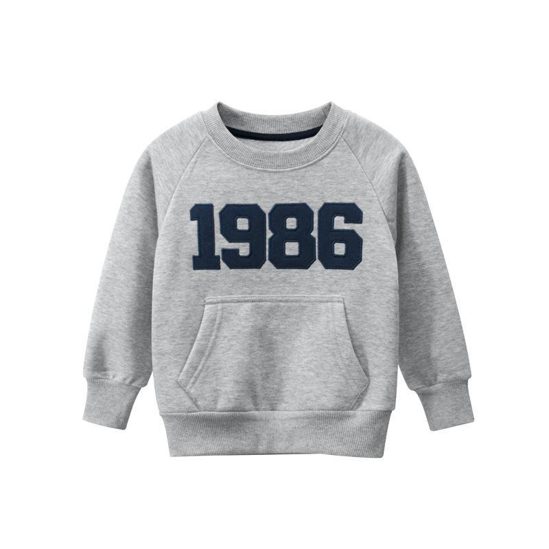 Children's Long Sleeve Sweater Plus Velvet