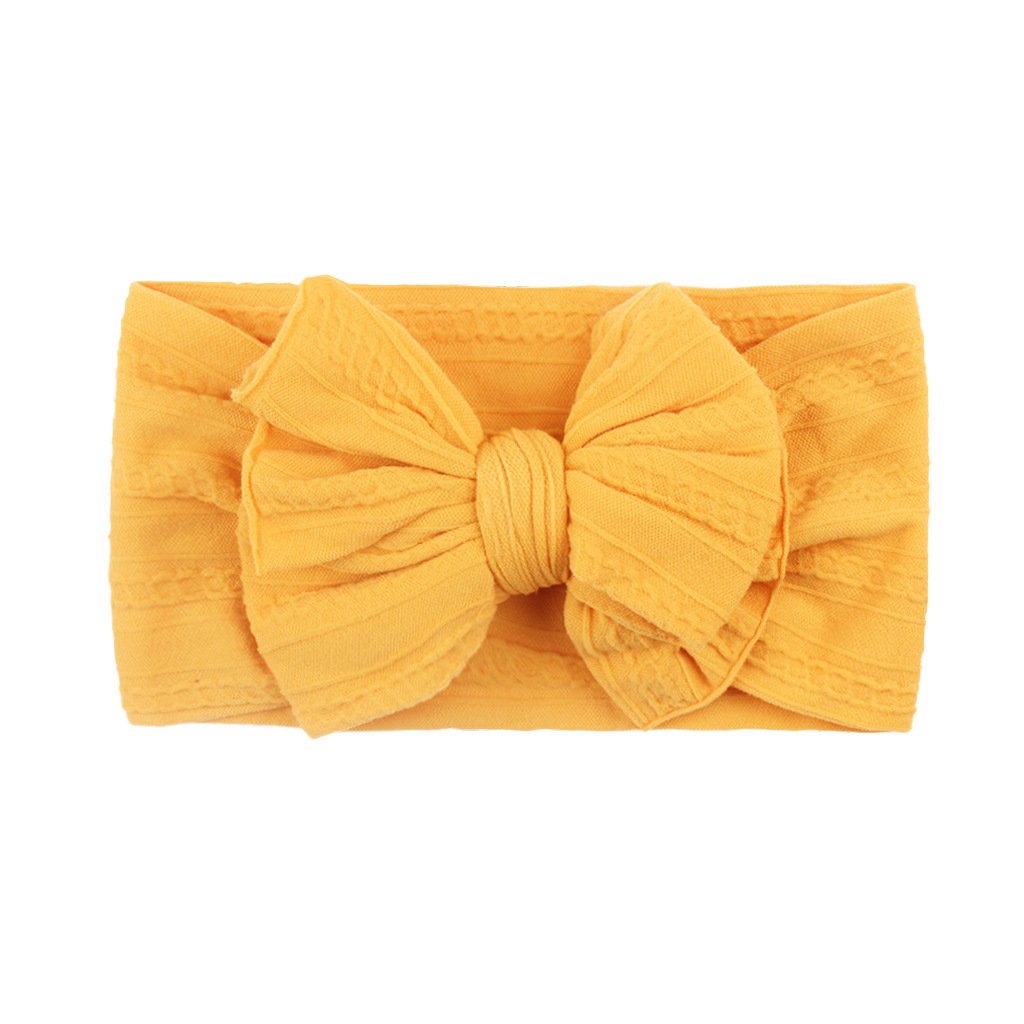 Children's  Bow Jacquard Hair Accessories Baby Headband