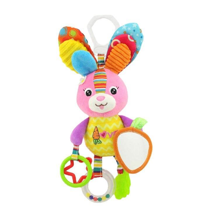 Baby Bed Animal Rattle Plush Toy