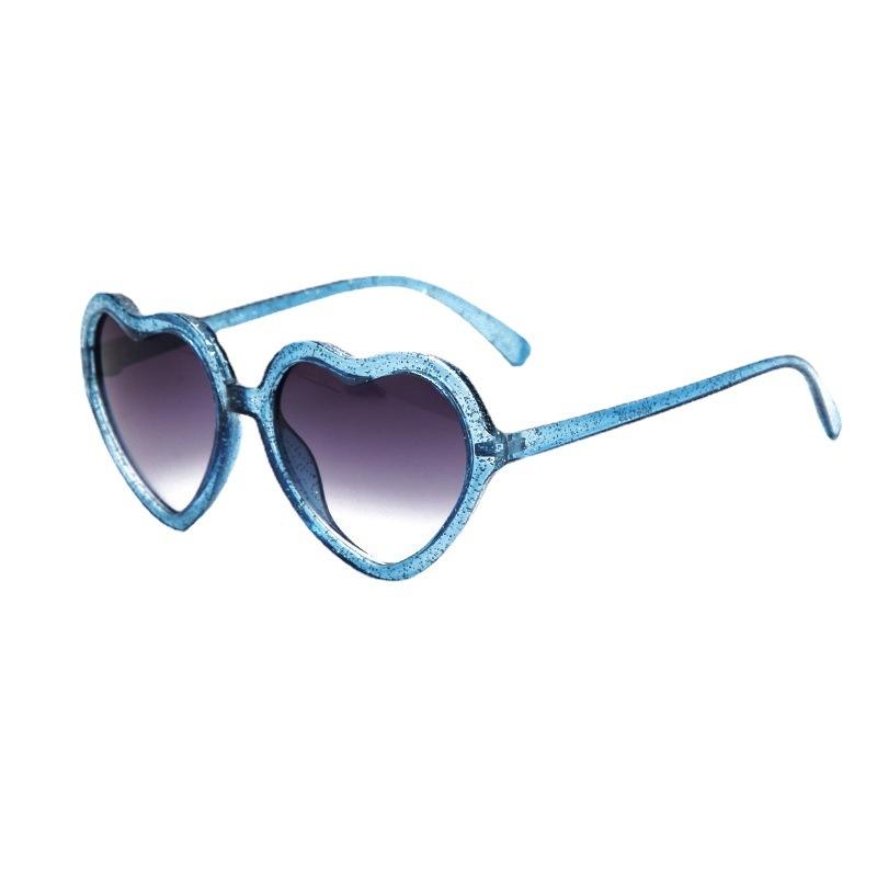Children's Cute Heart-shaped Anti Ultraviolet Sunglasses