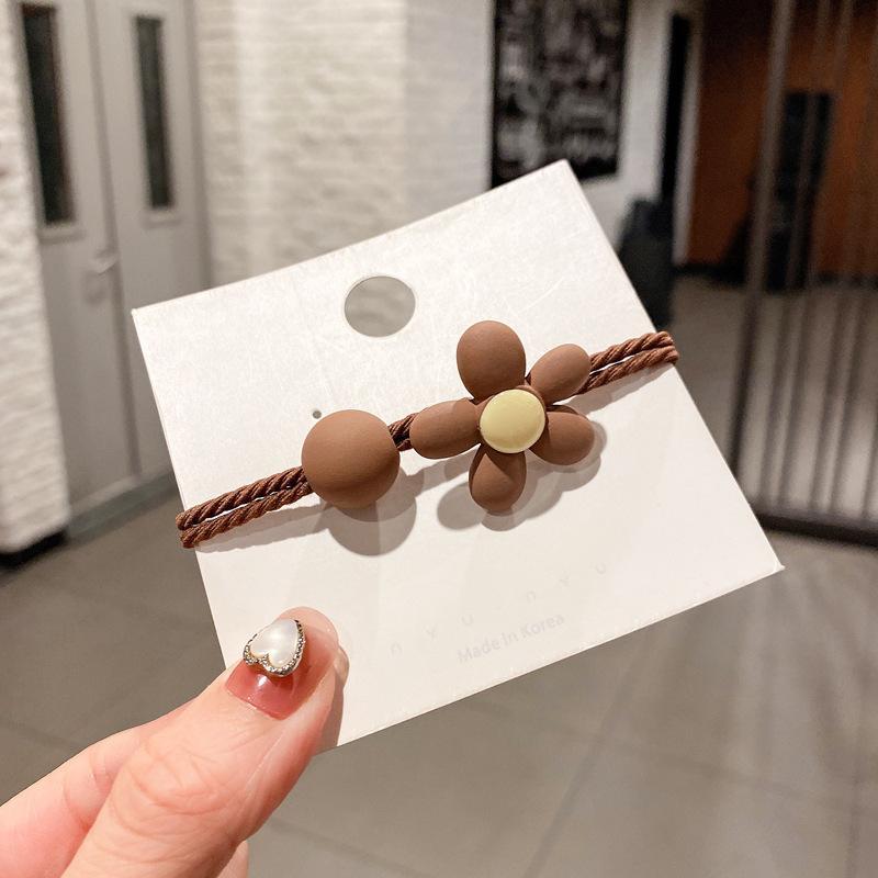 Bear Hair Ring Cartoon Hair Rope Set
