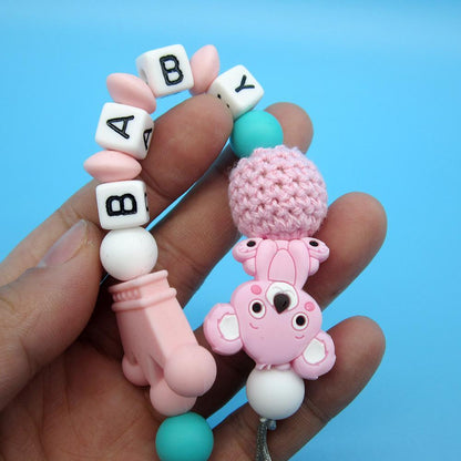 Baby Pacifier Chain | Koala Pacifier Clip Anti-falling Chain