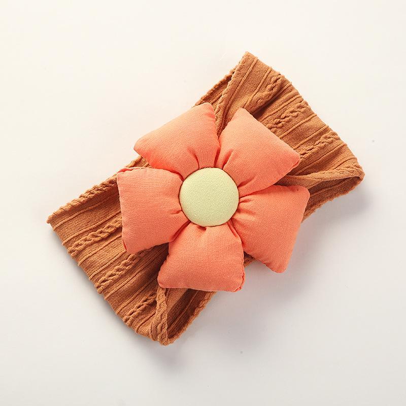 Children's Nylon Flower Hair Band