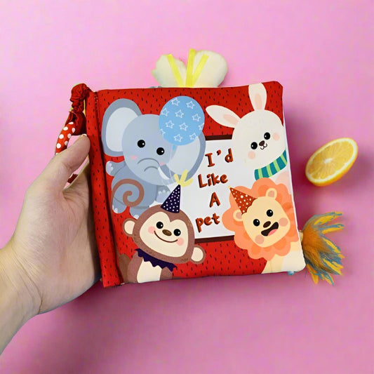 Baby Cloth Book Baby Cartoon Animals